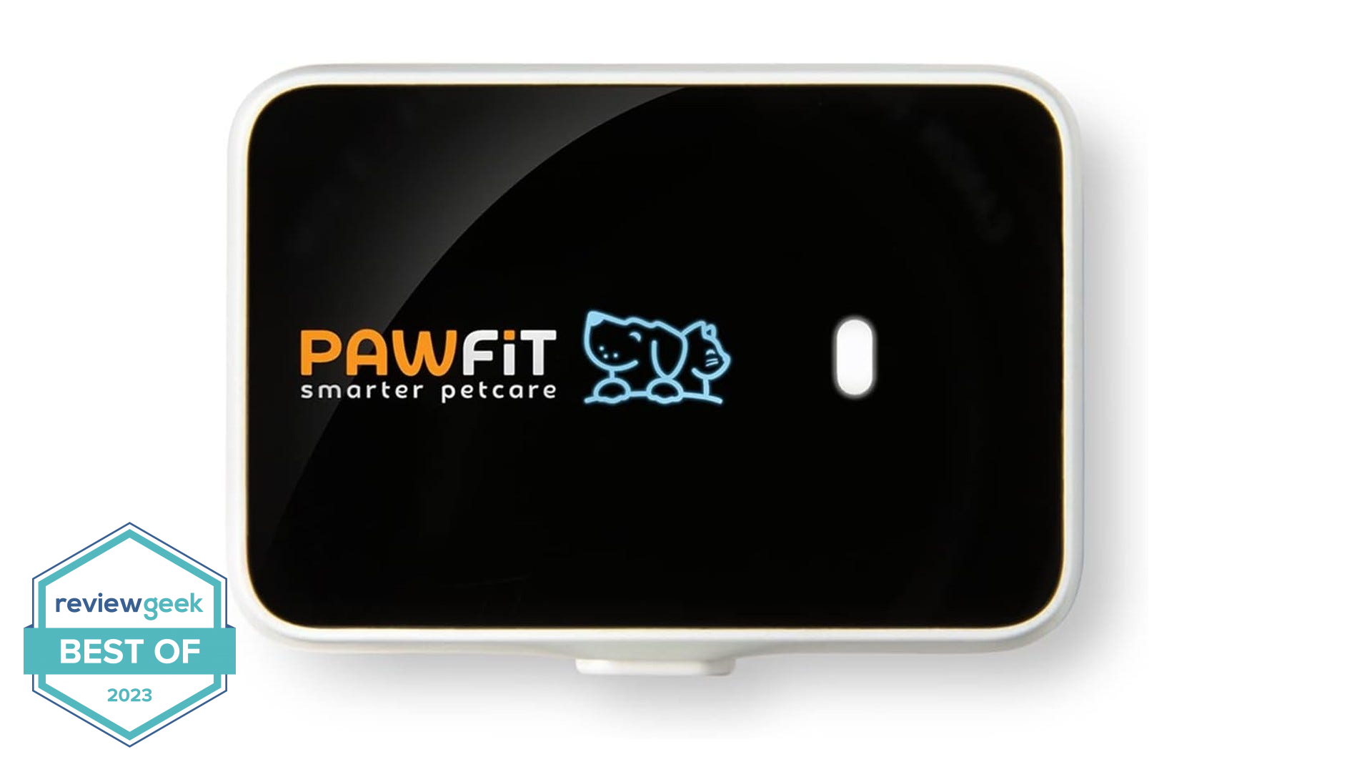 Pawfit 3s GPS Pet Tracker on a white background